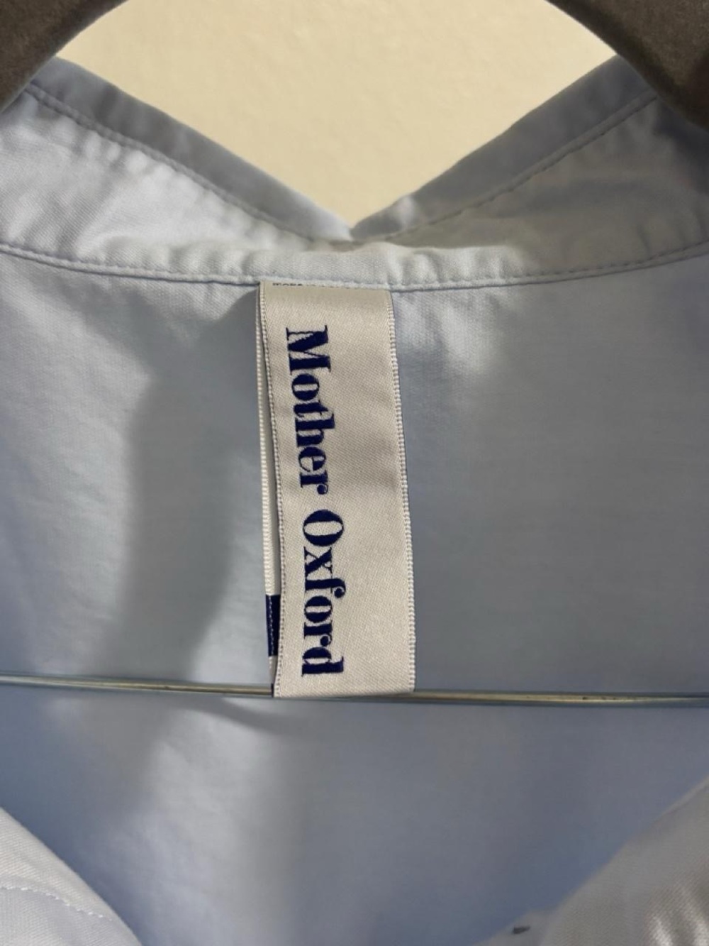 Madewell Light Blue Relaxed Button-Up Blouse - Picture 3 of 3